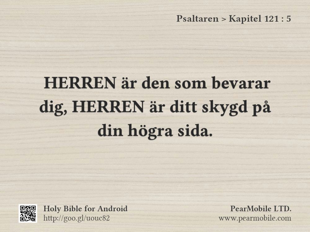 Psaltaren, Kapitel 121:5